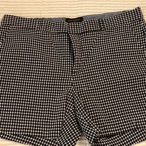 Banana Republic Black and White Shorts